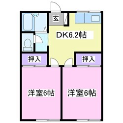 物件間取画像